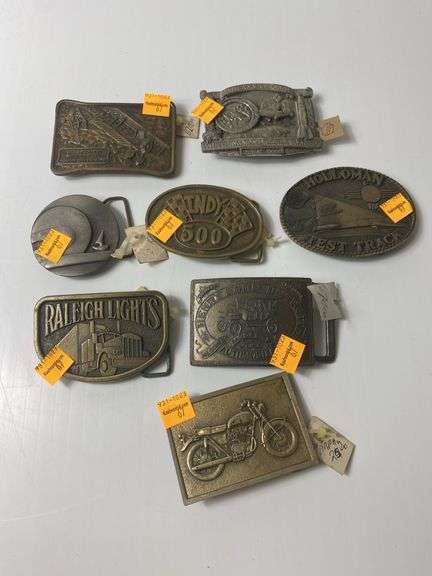 Assortment of Auto Belt Buckles