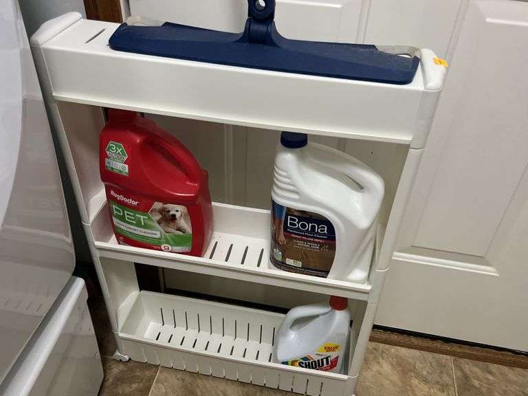 Clothes Hanger & Cleaning Supplies