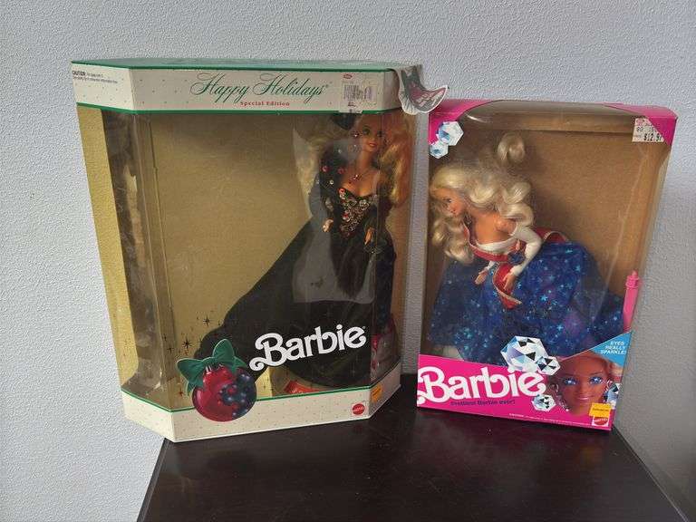 Holiday Edition Barbie and “Prettiest Barbie Ever” Barbie