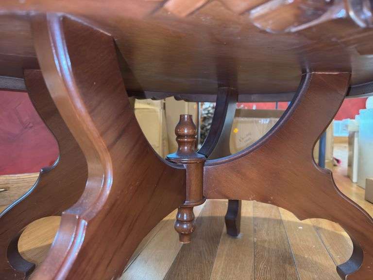 Victorian Mahogany Marble Top Coffee Table