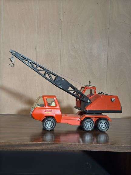 VINTAGE TONKA PRESSED STEEL CRANE TRUCK