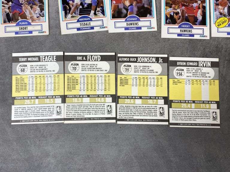 1990 Fleer Basketball Cards