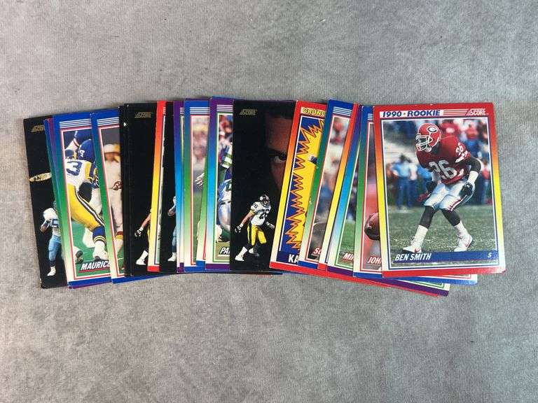 SCORE Football Cards