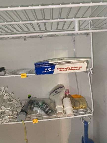 Clothes Hanger & Cleaning Supplies