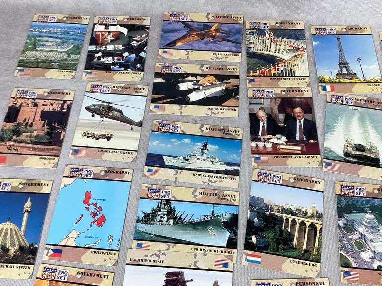 1991 Desert Storm Cards