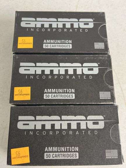 (3) Ammo Incorporated 9mm 115 Grain