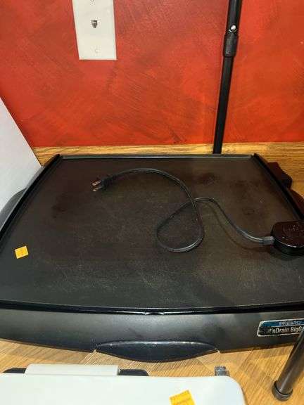 GE Removable Grid Contact Grill, Presto Tilt’nDrain BigGriddle