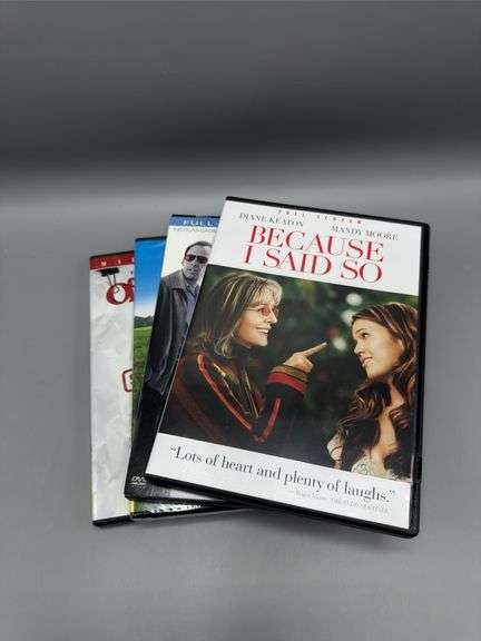VARIETY OF DVD’S AND CASSETTE TAPES