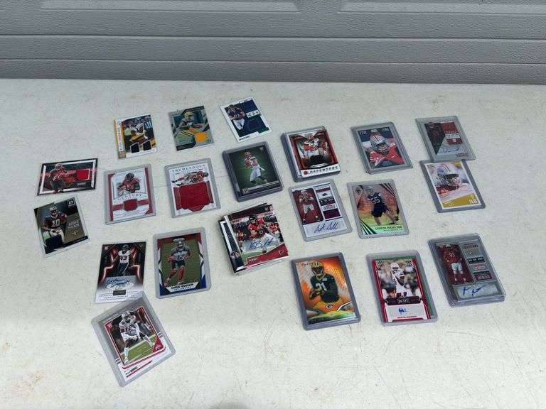 Signed Football Cards