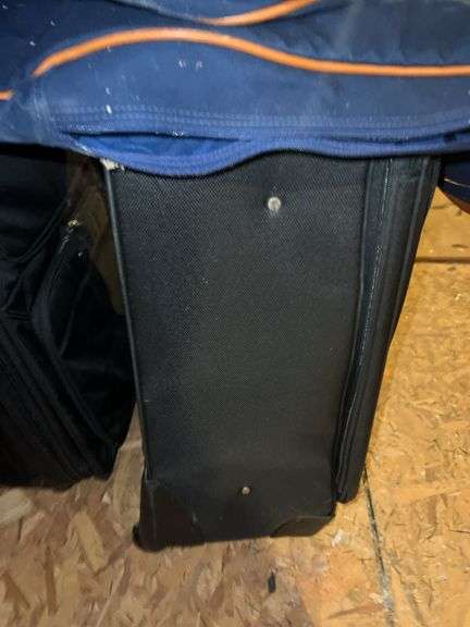 Suit Cases, Duffel Bag and Wardrobe Bag