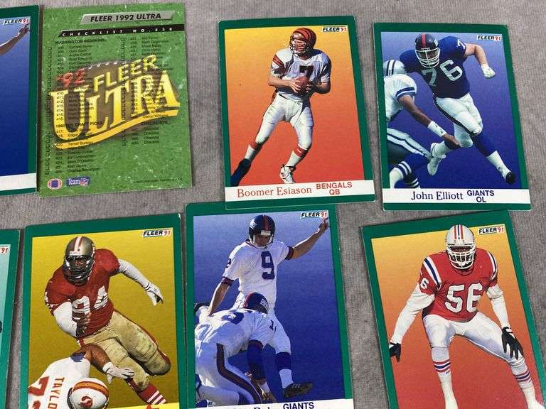 1991/1992 Fleer Football Cards