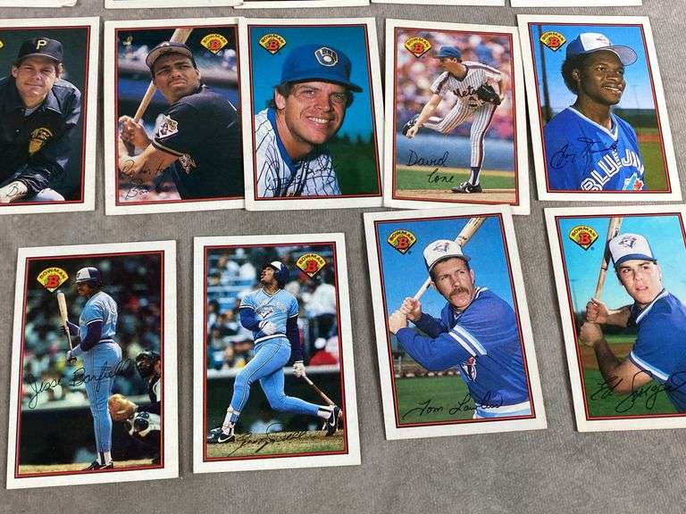 1989 Bowman Baseball Cards