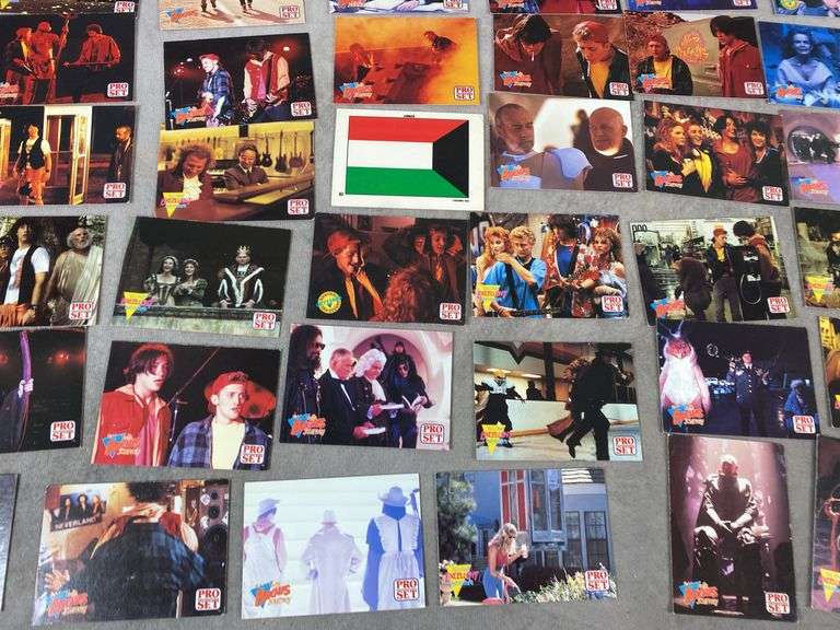 1991 Pro Set Bill and Ted’s Bogus Journey & Adventure Cards