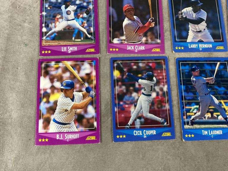 1988 SCORE Baseball Cards