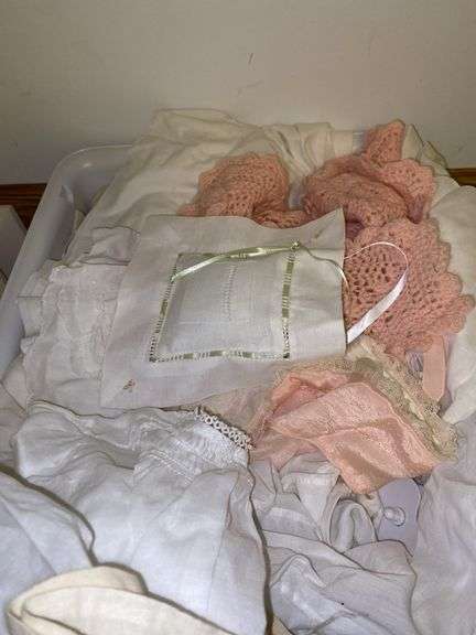 Antique Baby Clothes and Linens