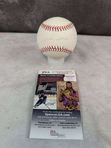 Shin-Soo Choo signed MLB baseball, JSA