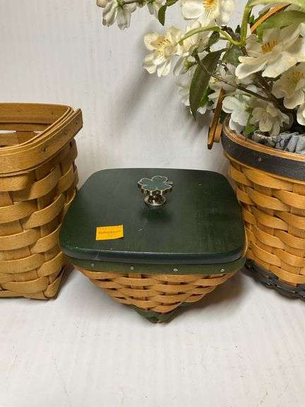 3 Longaberger Baskets