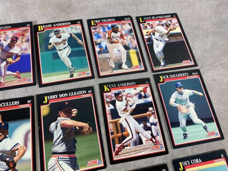 1991 SCORE Baseball Cards