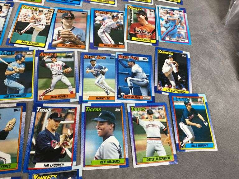 1990 Topps Baseball Cards