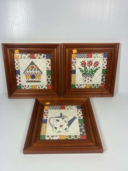 (3) Carolyn Oltman Framed Prints