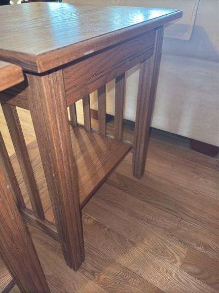 Oak End Tables