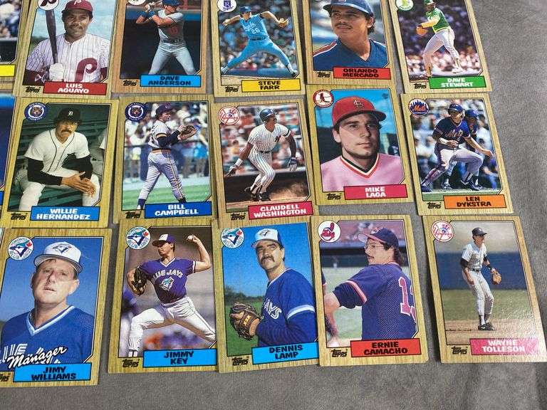 1987 Topps Baseball Cards