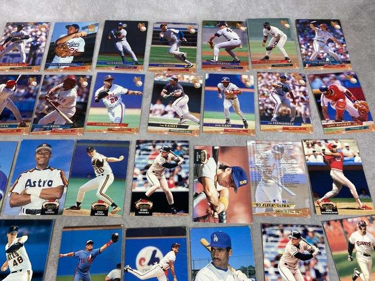 1992 Topps and 1993 Fleer Baseball Cards