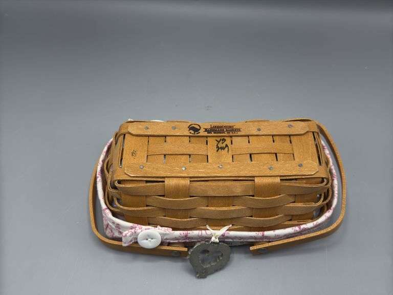 PAIR OF SMALL LONGABERGER BASKET