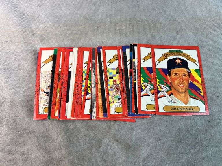 1980s Leaf Donruss Diamond Kings Baseball Cards