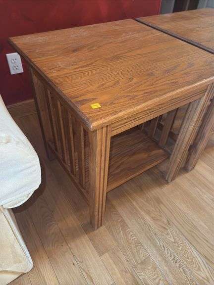 Oak End Tables