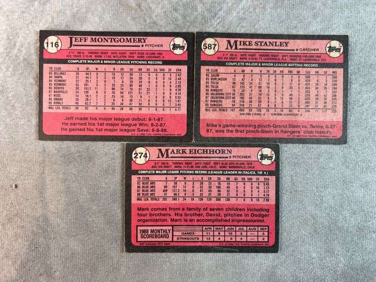 1989 Topps Baseball Cards