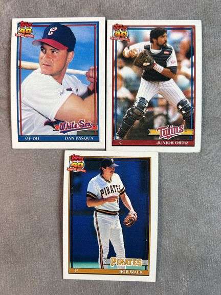 1991 Topps 40 Years of Baseball, Baseball Cards