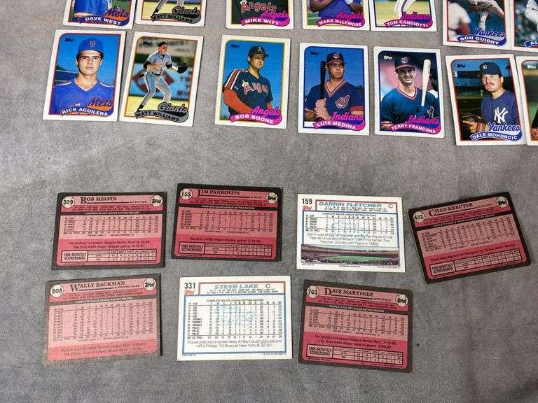 1989 Topps Baseball Cards