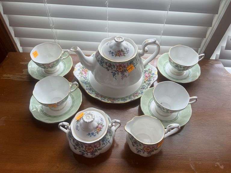 Royal Albert Harrington Bone China Tea Set, 12pc