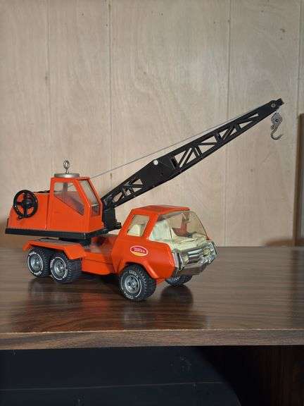 VINTAGE TONKA PRESSED STEEL CRANE TRUCK