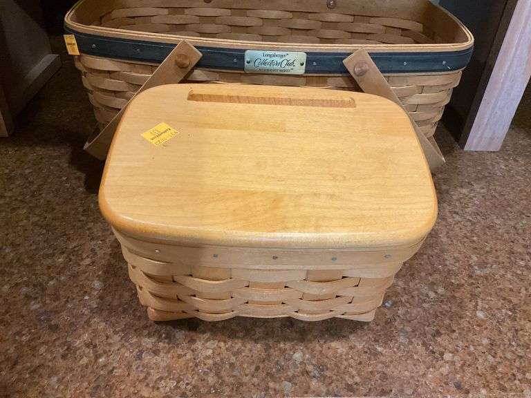 Longaberger Collectors Club Basket, Longaberger Recipe Basket