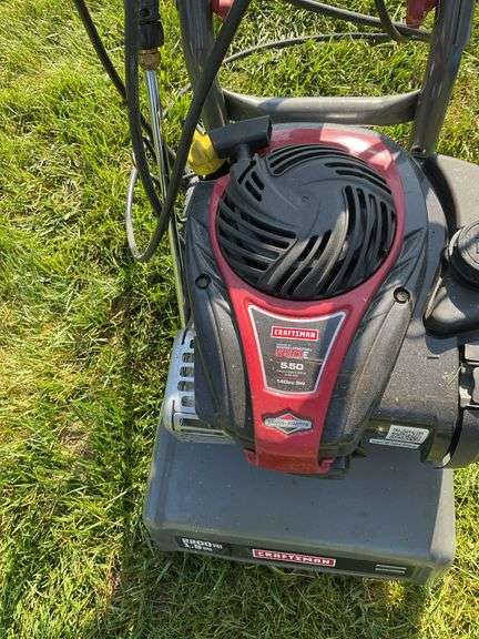 Craftsman 550 E Series Pressure Washer