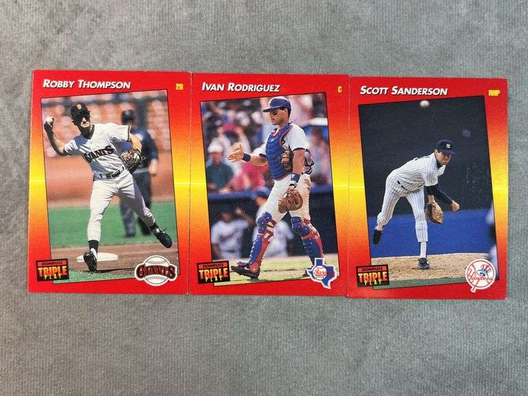 1992 Donruss Triple Play Baseball Cards