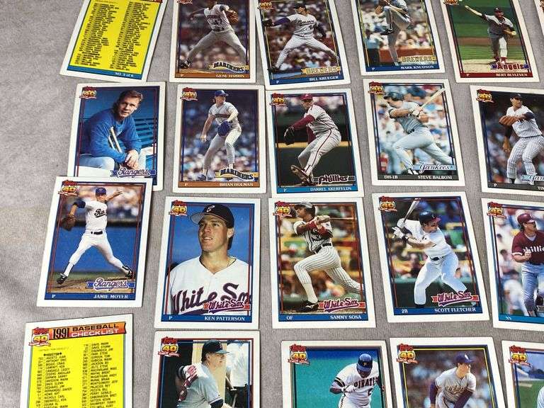 Topps 40 Years of Baseball, Baseball Cards