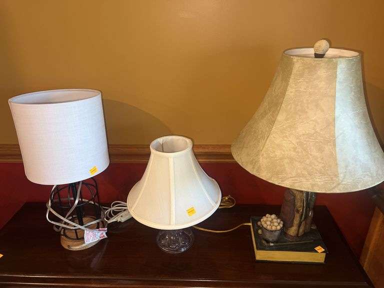 3 Table Lamps