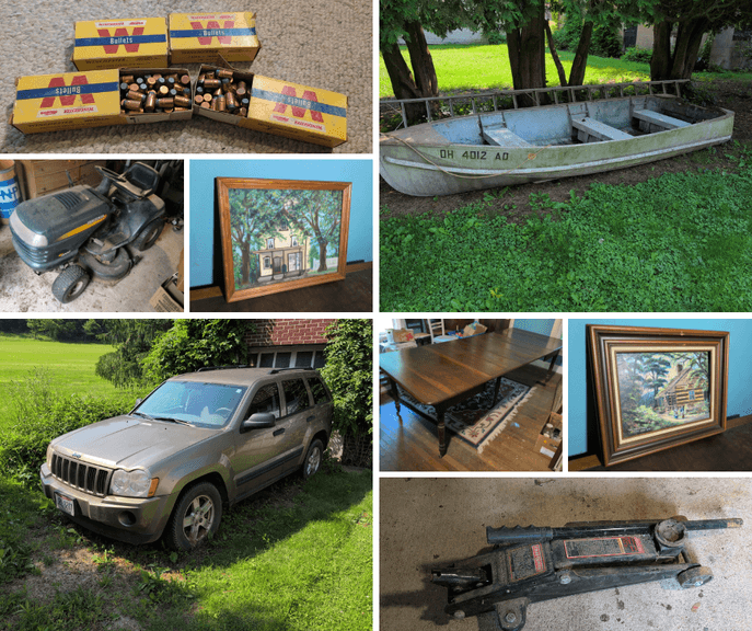 2006 Jeep Laredo, Craftsmen Riding Mower, Zoar Antiques, Tools & More