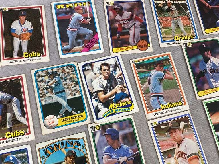 Baseball Cards, Mostly Early 80s