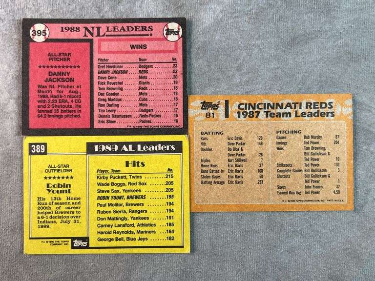 Topps Baseball Cards