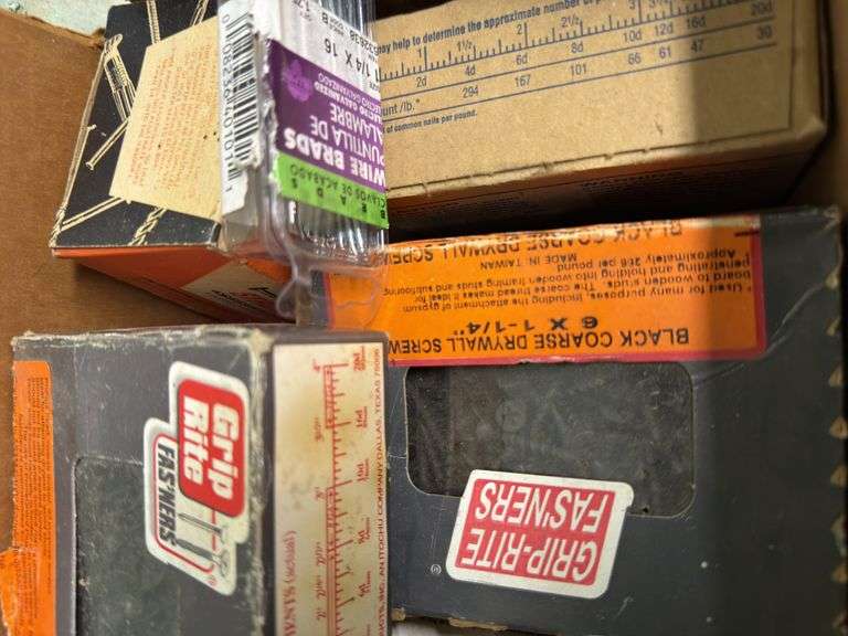 NAILS, HARDWARE, AND ELECTRICAL SUPPLIES