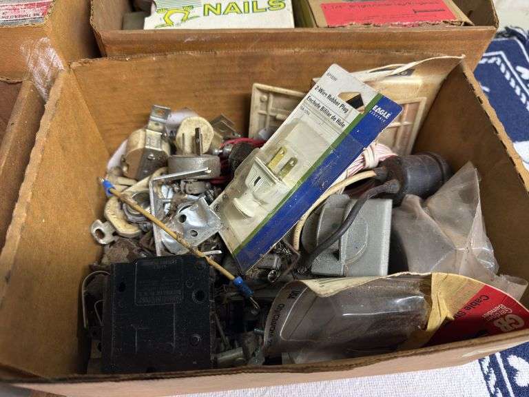 NAILS, HARDWARE, AND ELECTRICAL SUPPLIES