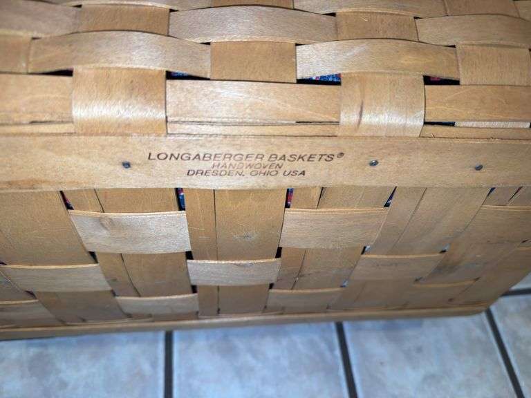 (2) Longaberger Baskets