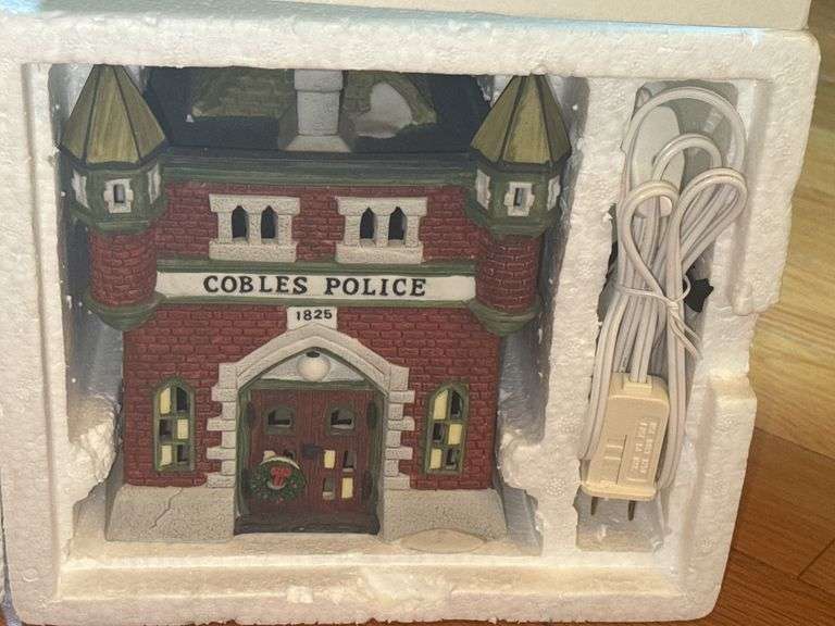 Village Heritage Collection “Coble’s Police Station”, “A Christmas Carol” and “J. Lytes Coal Merchan