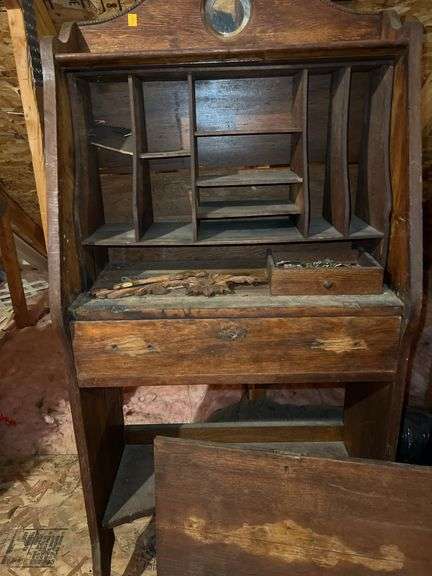 Vintage Madeover Secretary Desk