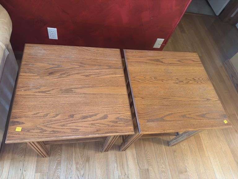 Oak End Tables