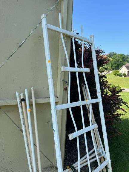 Homemade PVC Trellis